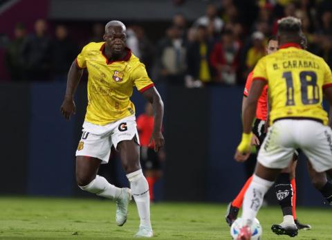 Lo que dijo Felipe Caicedo sobre el nivel de Janner Corozo en Barcelona SC (video)