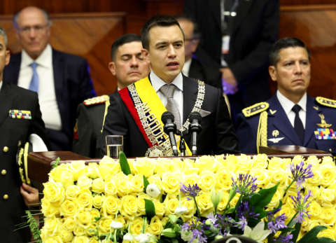 Daniel Noboa: lo que cumpli&oacute; y lo que no como presidente reelecto en 2025