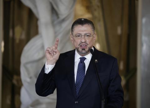 El presidente Chaves de Costa Rica se juega su futuro en un proceso de desafuero