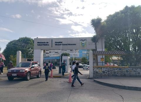 Salud guarda silencio ante situaci&oacute;n cr&iacute;tica del Hospital Vicente Corral de Cuenca