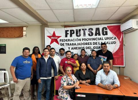 Secretarios gremiales de salud denuncian maltrato y crisis en hospitales del Guayas