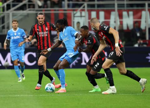 D&oacute;nde ver EN VIVO y horario de Napoli vs Milan por la Supercopa de Italia 2025