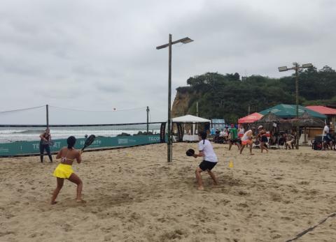El Circuito Beach Tennis Ecuador cierra la temporada en Playas