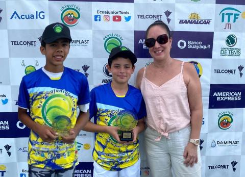 Ecuajunior Finals 2025: Zambrano, Ayala y Von-Buchwald, campeones