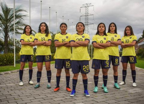 Ecuador con Brasil y Argentina en grupo del Sudamericano Femenino sub-20