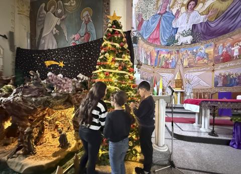 La Navidad se abre paso en Gaza tras dos a&ntilde;os de guerra