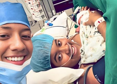 Las Navidades de los famosos: Jombriel ya es pap&aacute; y otros momentos &iacute;ntimos