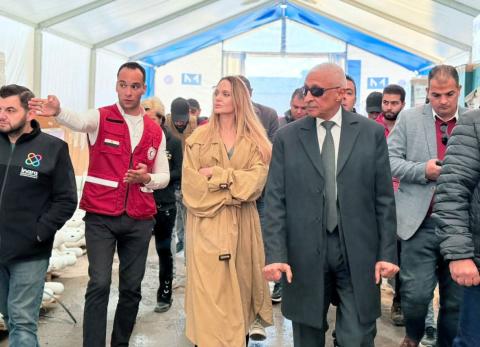 Angelina Jolie visita Rafah y refuerza su apoyo humanitario a Gaza