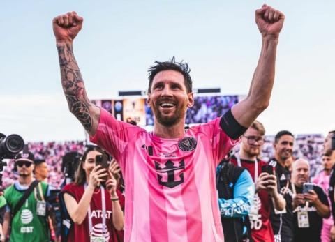 Inter Miami de Messi inspeccion&oacute; el Monumental antes del partido ante Barcelona SC