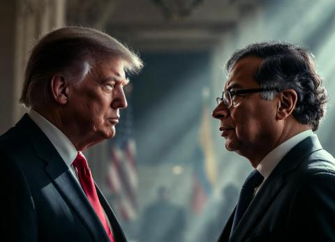 Colombia y EEUU miden fuerzas: a&ntilde;o de tensiones llega a decisiva cumbre presidencial