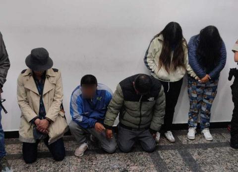 Familia dedicada al microtr&aacute;fico fue desarticulada en el sur de Quito