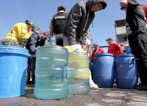 Cortes de agua afectan a varios sectores de Quito por bajos caudales