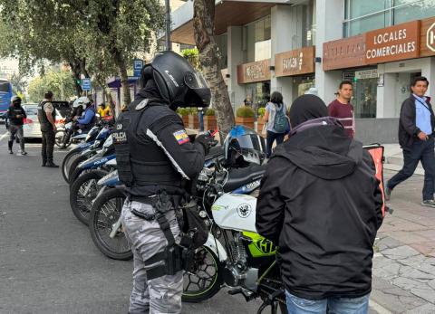 Operativo con c&oacute;digos QR en Quito deja 5 detenidos por irregularidades migratorias