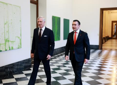 Daniel Noboa planea una &uacute;ltima reuni&oacute;n en B&eacute;lgica: &iquest;Cu&aacute;ndo regresa al Ecuador?