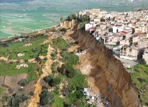 El temporal "Harry" expone la alta vulnerabilidad de Italia a los deslizamientos