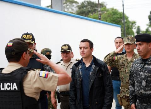 Noboa dijo que alias Viche est&aacute; preso, pero fue liberado 24 horas despu&eacute;s del arresto