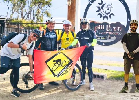 Ciclistas de la Calle completaron la ruta Chimbo&ndash;Yag&uuml;i Urco&ndash;Bucay