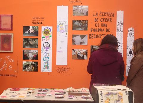 El arte gr&aacute;fico es el punto de partida de una muestra comunitaria en Quito