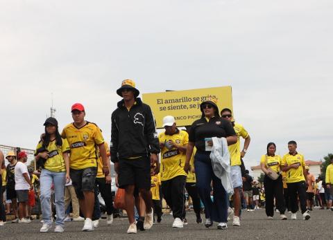 Noche Amarilla y la pasi&oacute;n de la hinchada: Barcelona SC sue&ntilde;a con un a&ntilde;o glorioso