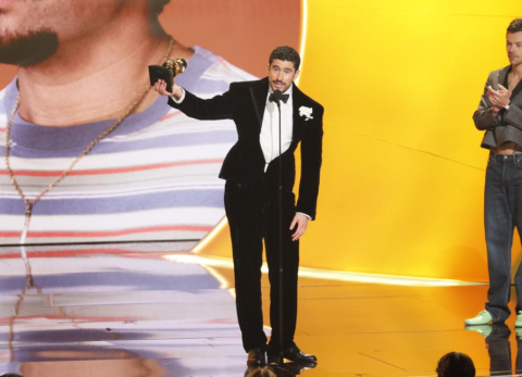 Bad Bunny hizo historia en los Grammy al ganar Mejor &Aacute;lbum del a&ntilde;o