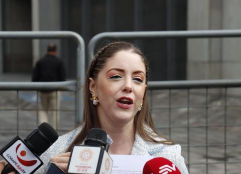 Palacios pide a la Fiscal&iacute;a investigar a Cynthia Gellibert por tr&aacute;fico de influencias