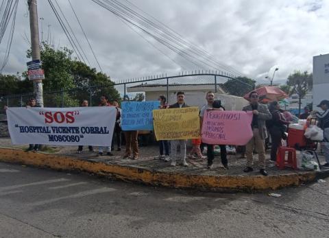 Hospital de Cuenca: emergencias y neonatolog&iacute;a operan con menos del 50 % de medicinas