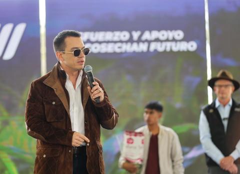 Daniel Noboa anuncia aumento del 25 % al presupuesto para federaciones deportivas