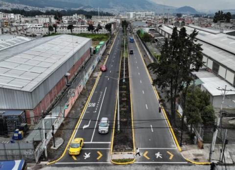 Avenida del sur de Quito se ampliar&aacute; a cuatro carriles; trabajos durar&aacute;n 240 d&iacute;as