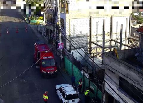 Incendio en una vivienda deja una persona fallecida en el norte de Quito