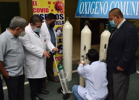 Asaltan cami&oacute;n con m&aacute;s de 140 tanques de ox&iacute;genos en carretera del Guayas