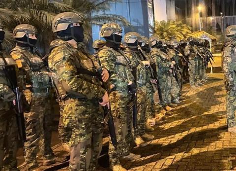 Los militares de Ecuador no quieren el escrutinio de la prensa