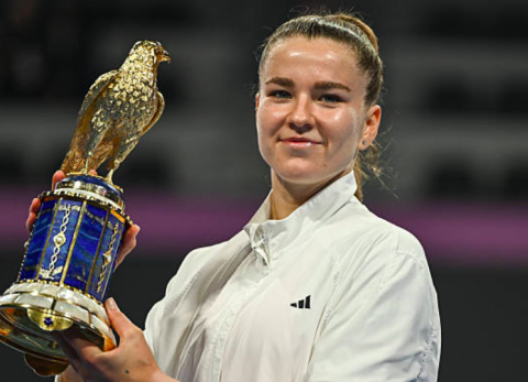 Karolina Muchova, campeona en Doha siete a&ntilde;os despu&eacute;s de su &uacute;ltimo t&iacute;tulo