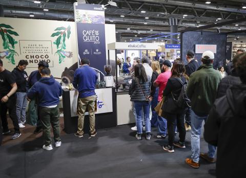 Caf&eacute; de Quito se reivindica en Coffee Fest Madrid
