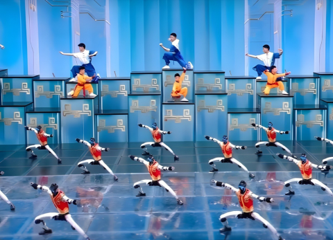 Robots Humanoides deslumbran en la gala del Festival de Primavera de China