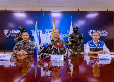 Interior y Segura EP firman acuerdo para integrar sistemas de seguridad en Guayaquil