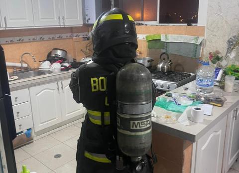 Seis afectados por inhalaci&oacute;n de mon&oacute;xido de carbono en el norte de Quito