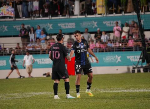 Independiente del Valle vs Inter Miami: Peleas y empujones del amistoso (video)