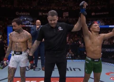 'Chito' Vera cae frente a David Mart&iacute;nez en UFC Fight Night 268