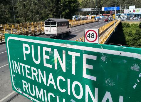 Colombia tiene listo el decreto para aplicar "arancel rec&iacute;proco" del 50 % a Ecuador