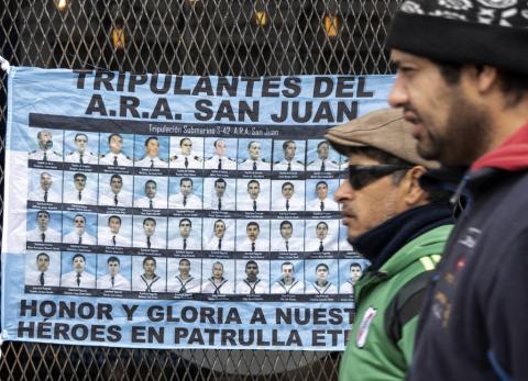 Justicia dirime si 44 muertes por implosi&oacute;n de submarino argentino eran evitables