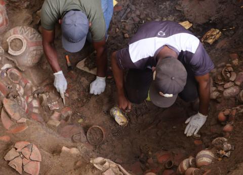 Oro de m&aacute;s de mil a&ntilde;os revela secretos de una sociedad prehisp&aacute;nica en Panam&aacute;