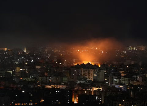 Israel destruye sede del Consejo Ejecutivo de Hezbollah en Beirut, L&iacute;bano