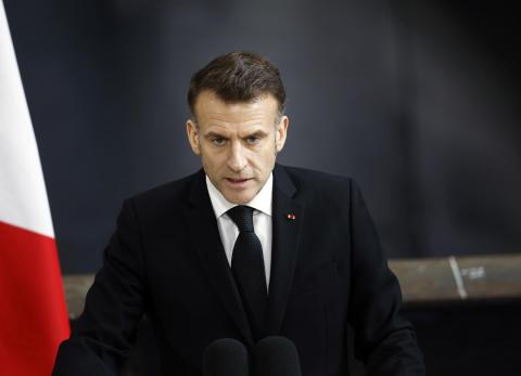 Francia "no se involucrar&aacute; en esta guerra" contra Ir&aacute;n, asegura Macron