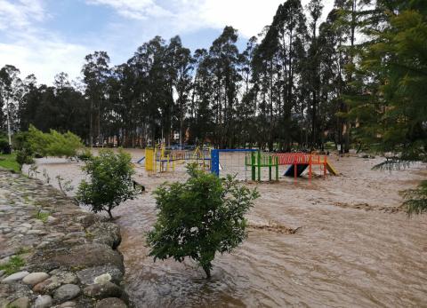 Lluvias en Cuenca: barrios afectados y zonas con riesgo de inundaci&oacute;n