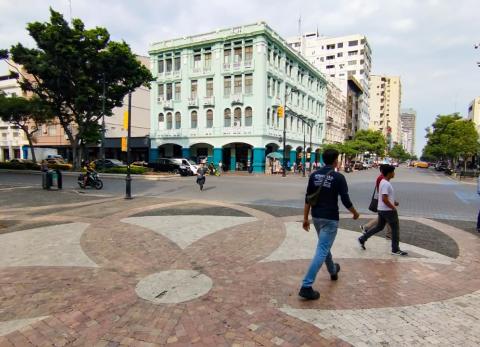 Protestas contra gobierno de Daniel Noboa se cancelan en el centro de Guayaquil