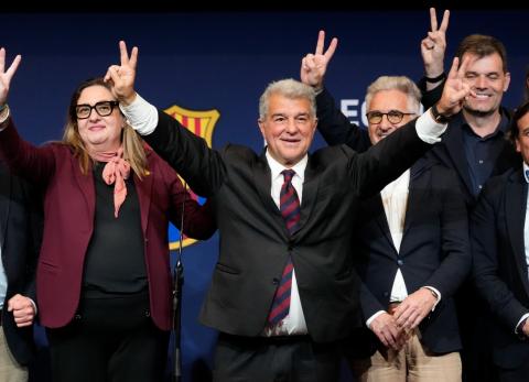 Joan Laporta arrasa en las elecciones del FC Barcelona y gobernar&aacute; el club hasta 2031