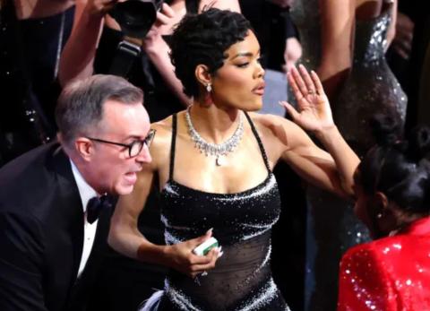 Teyana Taylor confronta a guardia de seguridad tras incidente en los &Oacute;scar 2026