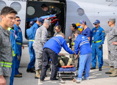 Accidente a&eacute;reo militar en Colombia deja al menos 66 fallecidos en Putumayo