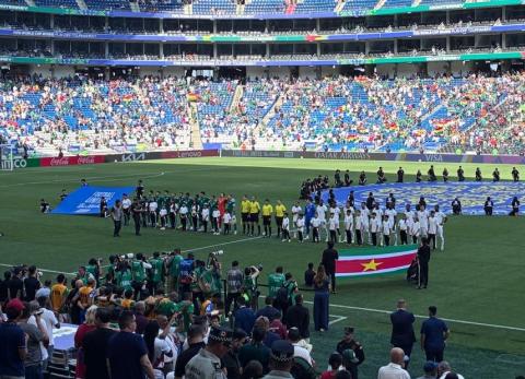 Jugadores de Bolivia lloraron al cantar el himno previo al duelo ante Surinam (video)