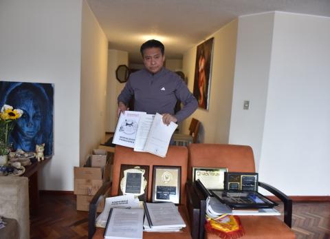 Jorge Arturo Carrera dio identidad y reglas al ecuav&oacute;ley